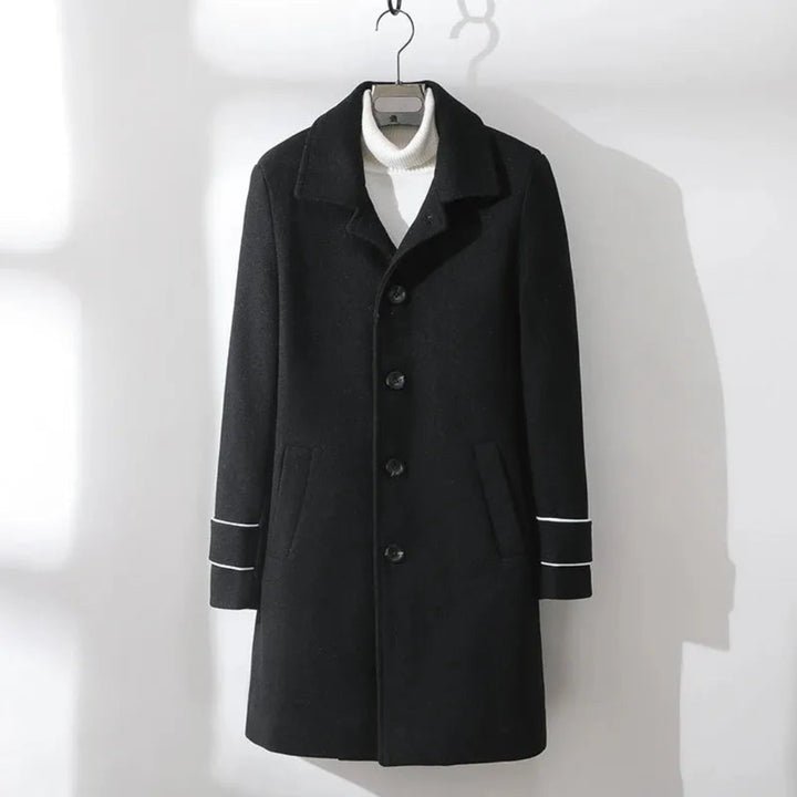 Zach Premium Wool Trench Coat