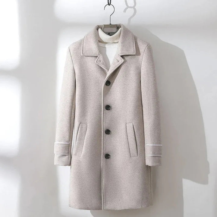 Zach Premium Wool Trench Coat