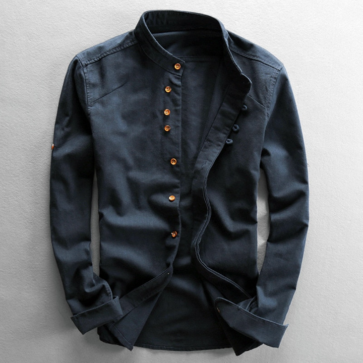 Aiden Japanese-Style Long Sleeve Shirt