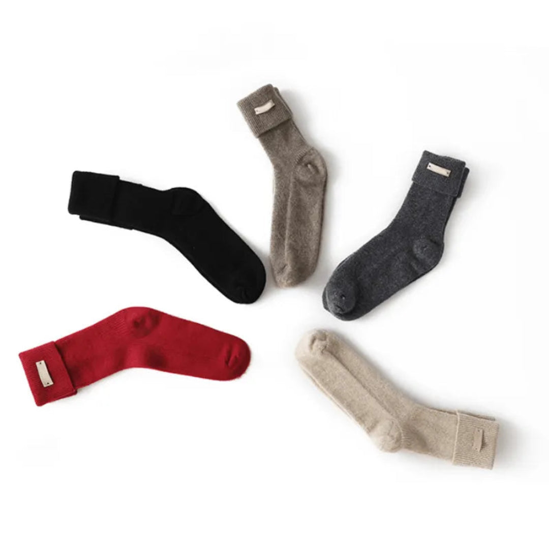 100% Pure Cashmere Socks