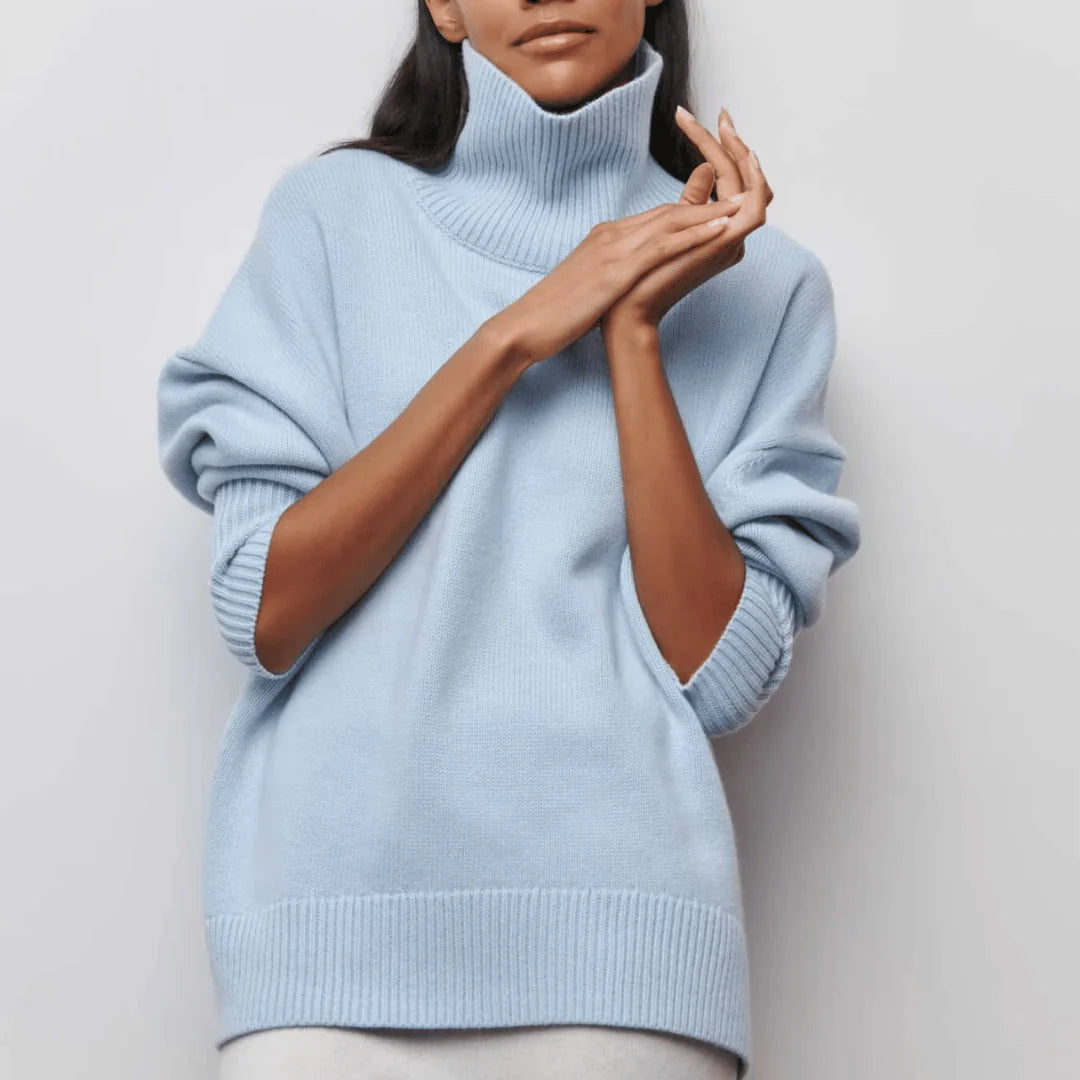 Serena Plush Turtleneck Knit