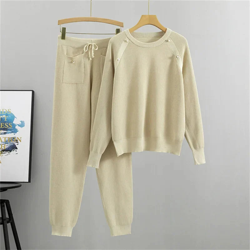 Noelle Relaxed Fit Knit Set