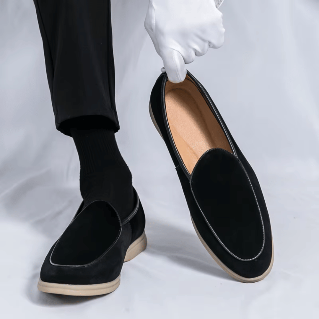 Lorenzo Giorgio Suede Loafers