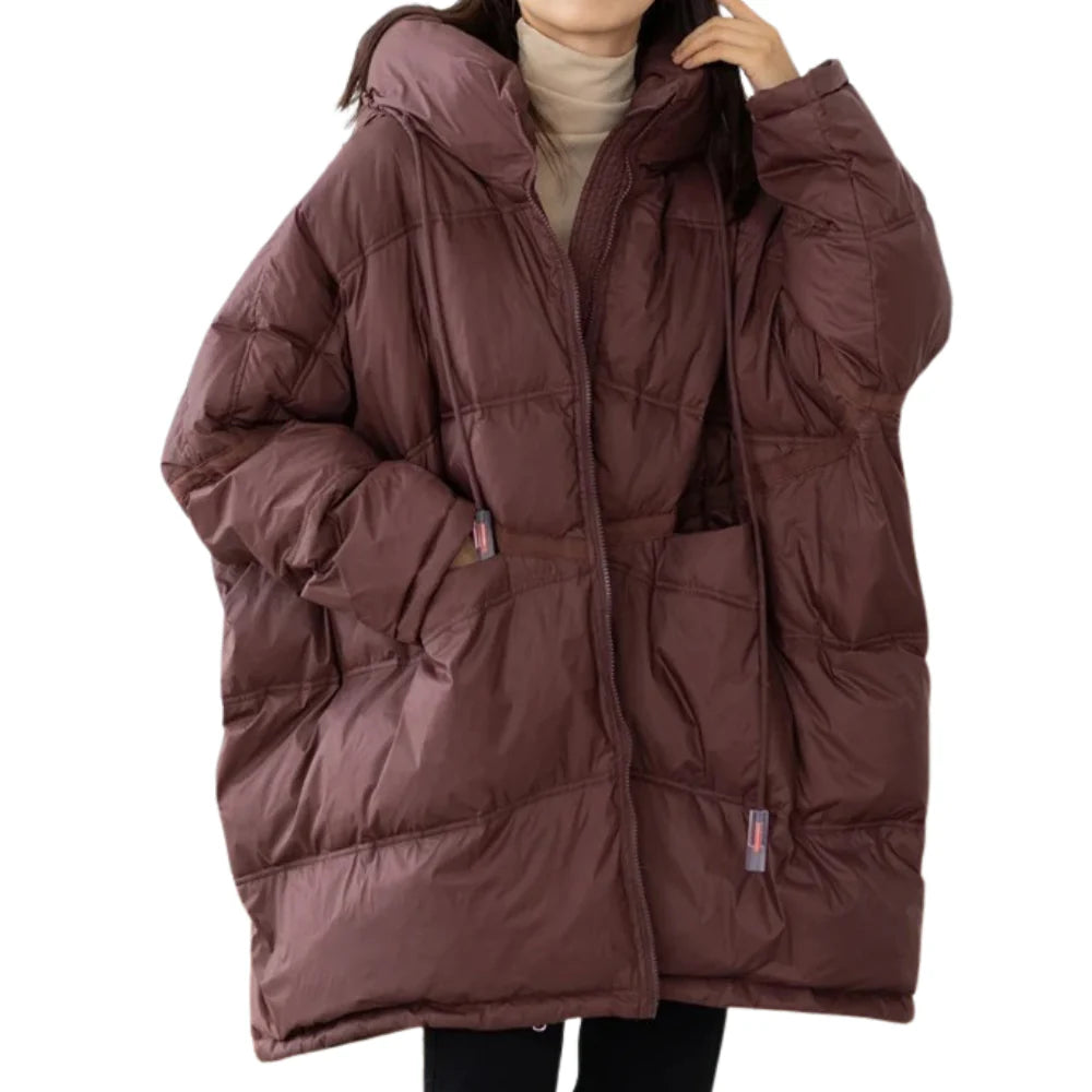 Aurora Oversized Hooded Coat