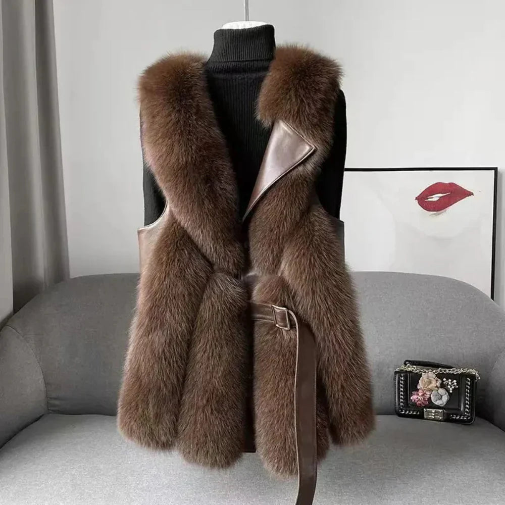 Valentina Luxe Faux Fur Vest