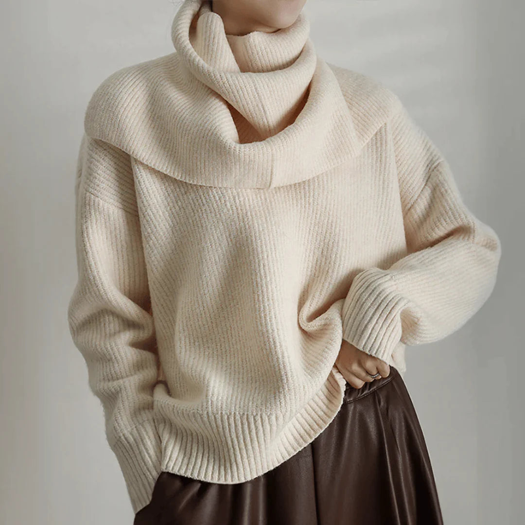 Luna Shawl Knit Pullover