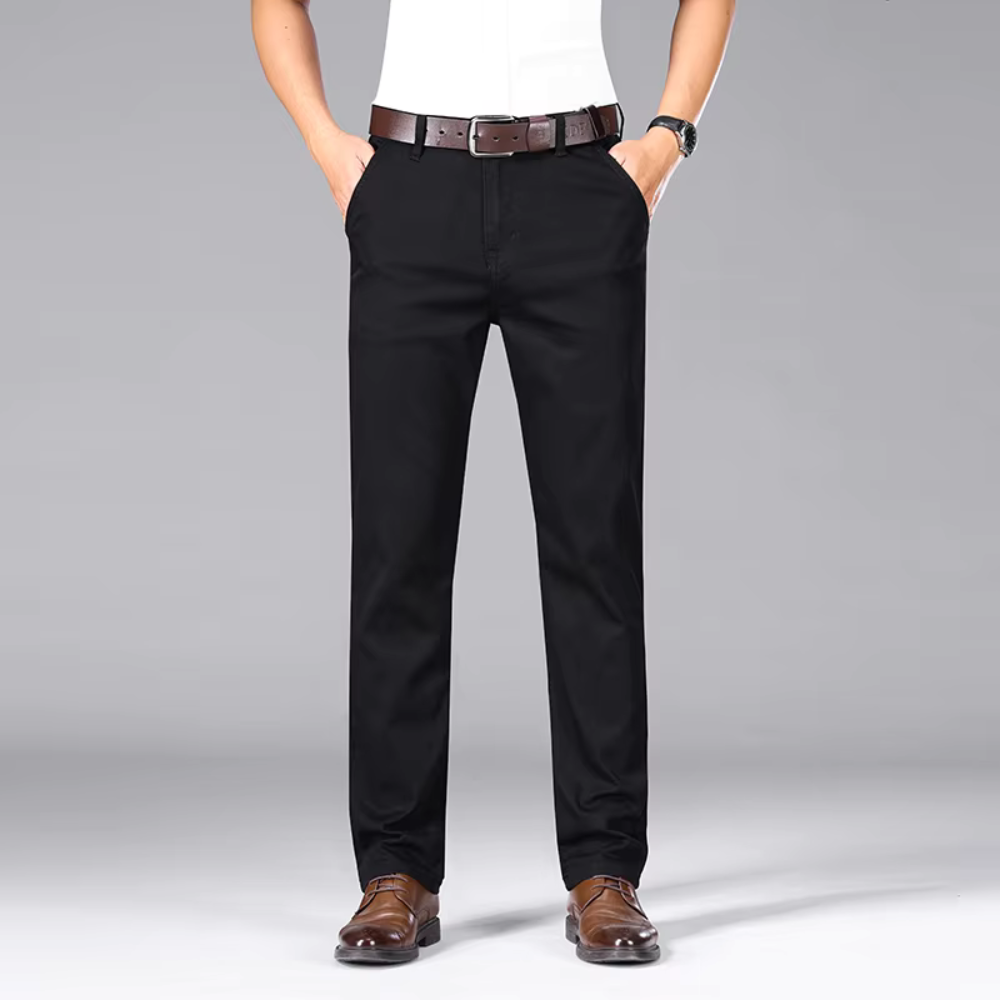 Logan Classic Black Jeans