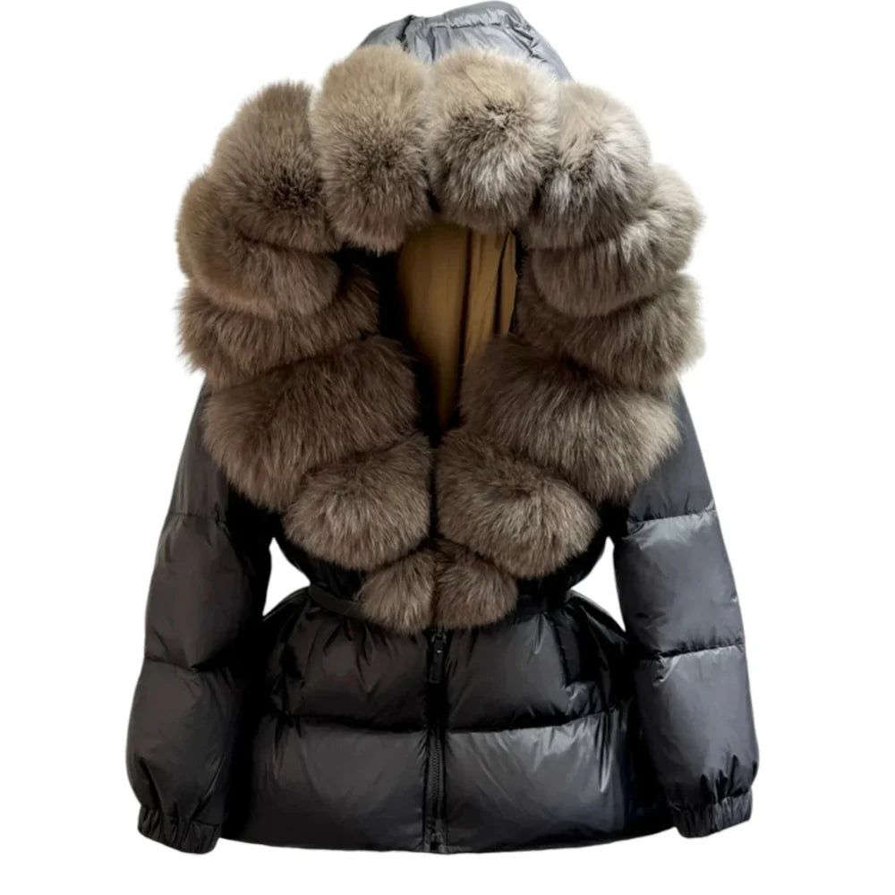 Lana Luxe Faux Fur Puffer