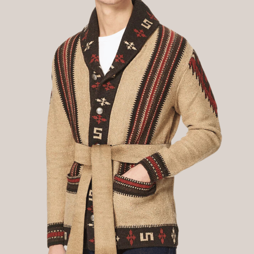 Luke™ Wool Jacquard Sweater