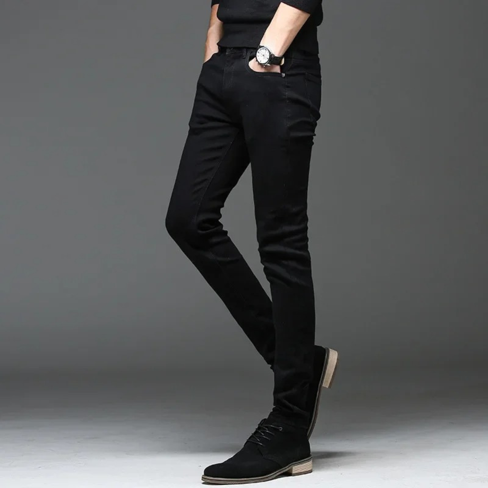 Hunter Black Straight Leg Jeans