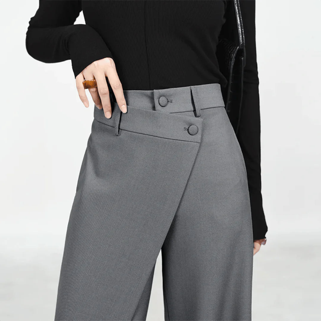 Sloane Sculpted Wide-Leg Pants