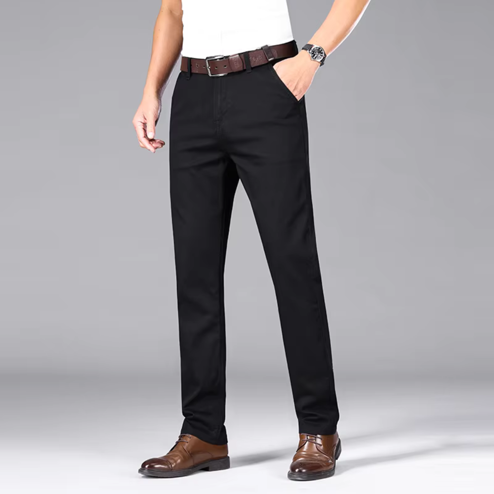 Logan Classic Black Jeans