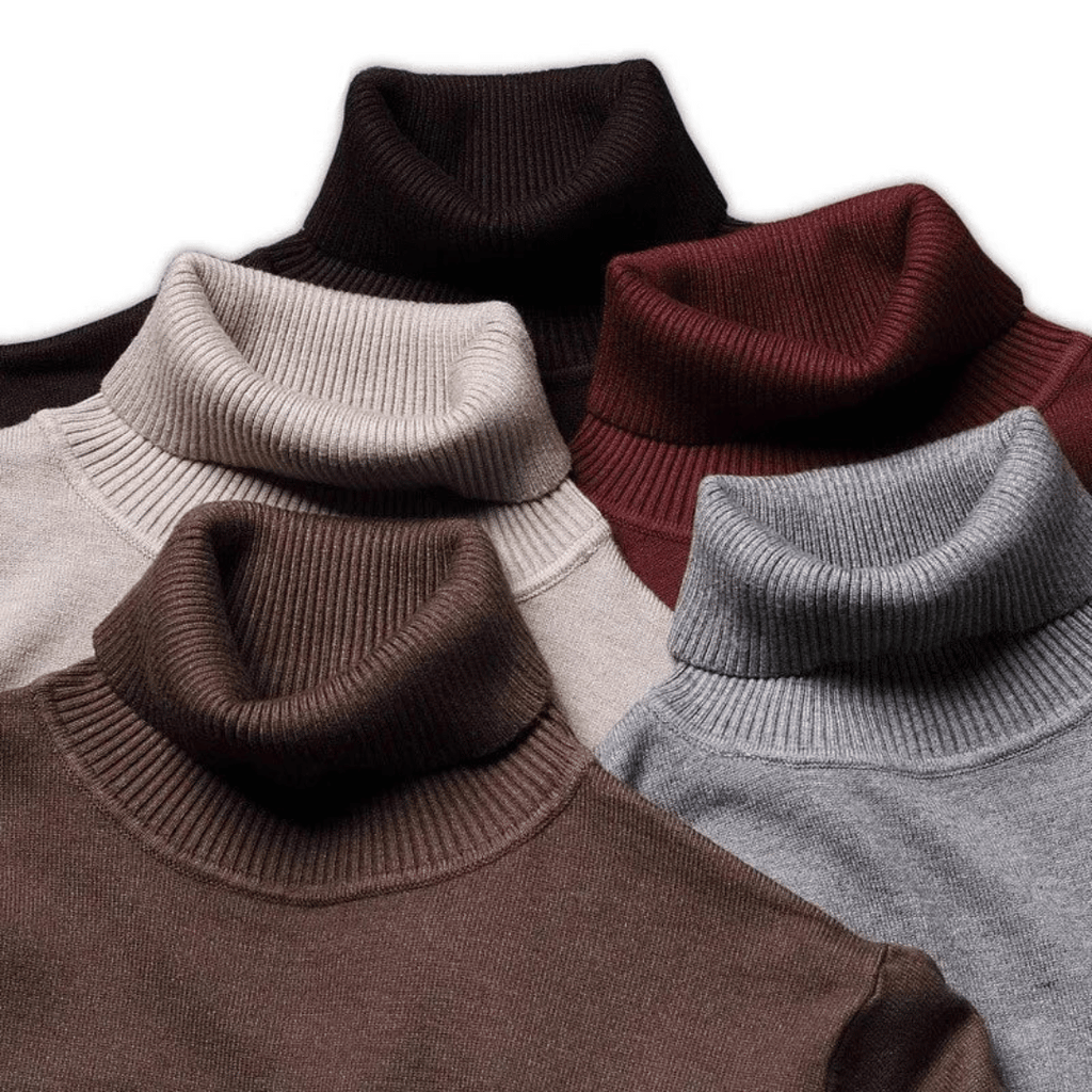 Richard Turtleneck Cotton Sweater