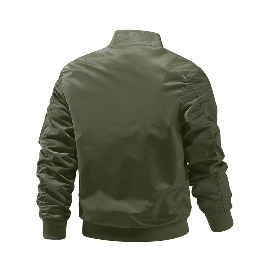 LS | Scott Aviator Bomber Jacket Lion Style