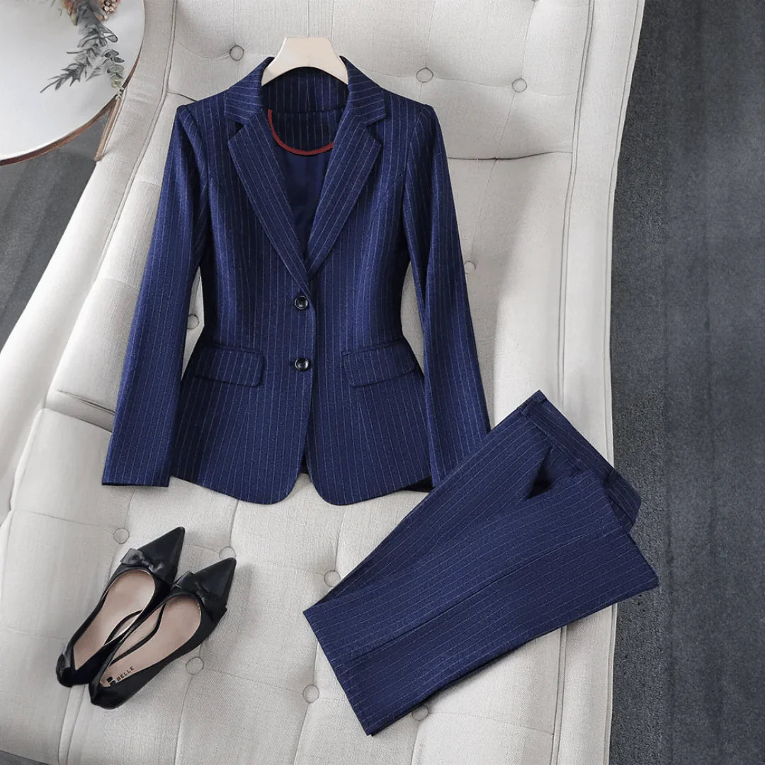 Isabella Pinstripe Suit