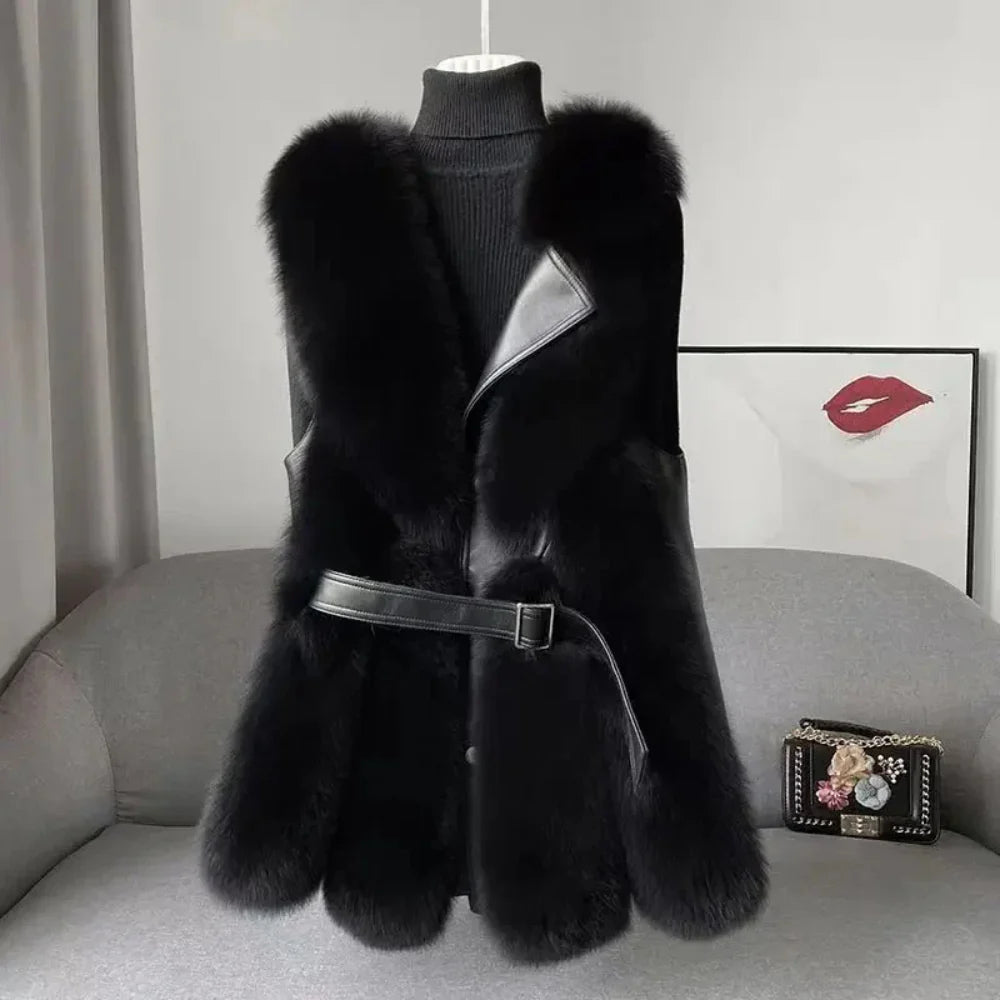 Valentina Luxe Faux Fur Vest