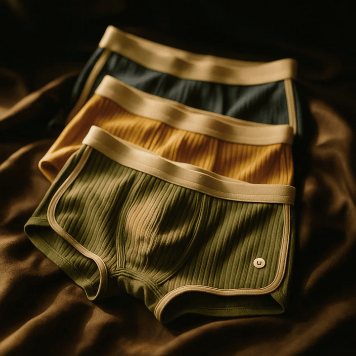 Umber Essential Boxer Briefs Set