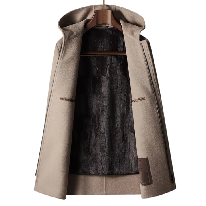 LS | Men Woolen Hoodie Coat