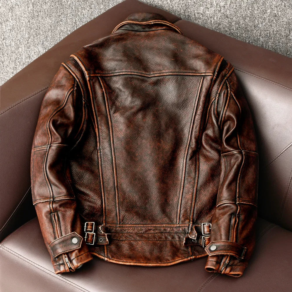 Harrison Classic Cut Leather Jacket