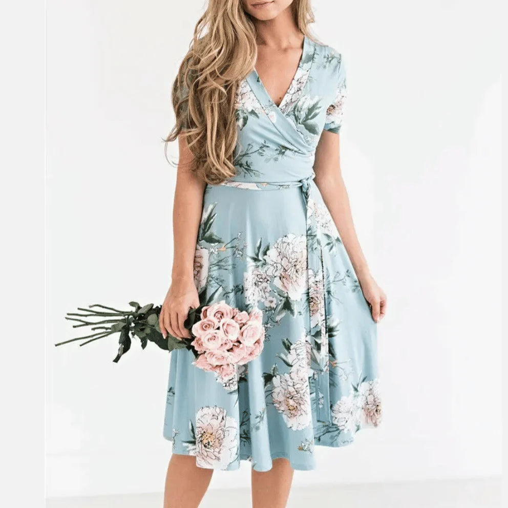 Adeline Floral Midi Dress