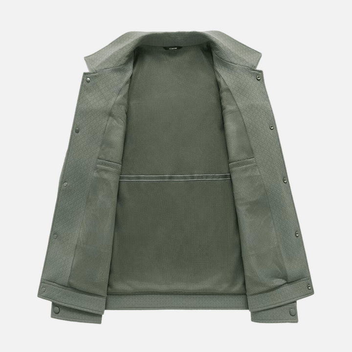 Elliot Vintage Textured Cotton Knit Jacket