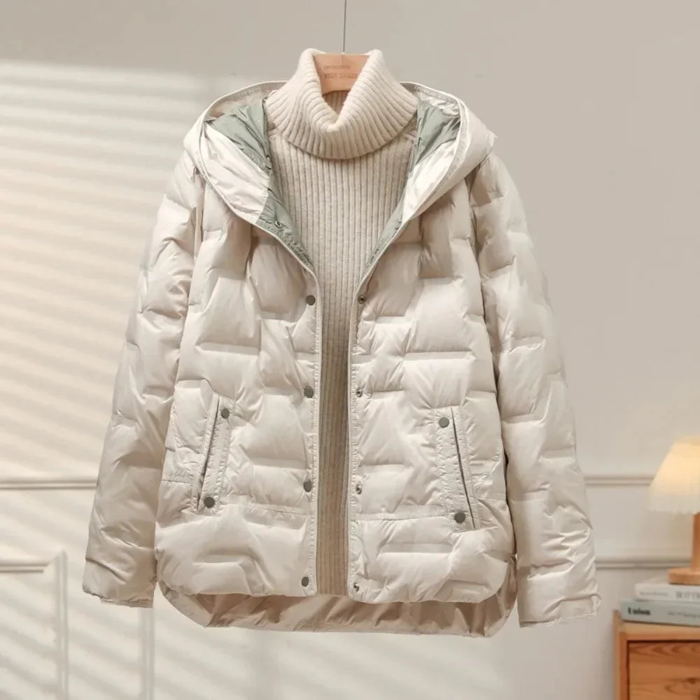 Aurelia Hooded Puffer Jacket