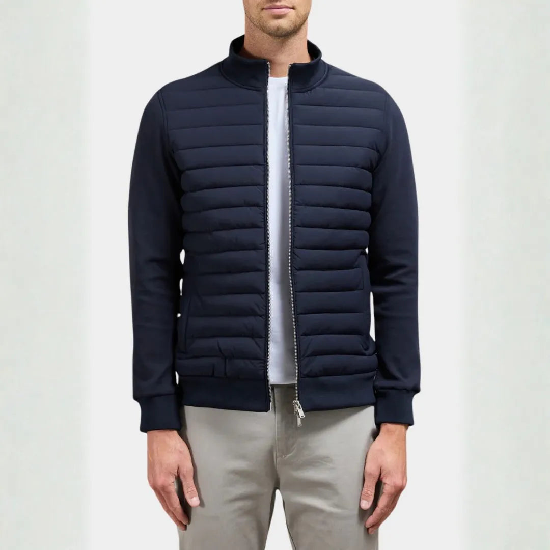 Men’s Lightweight Hybrid Puffer Jacket