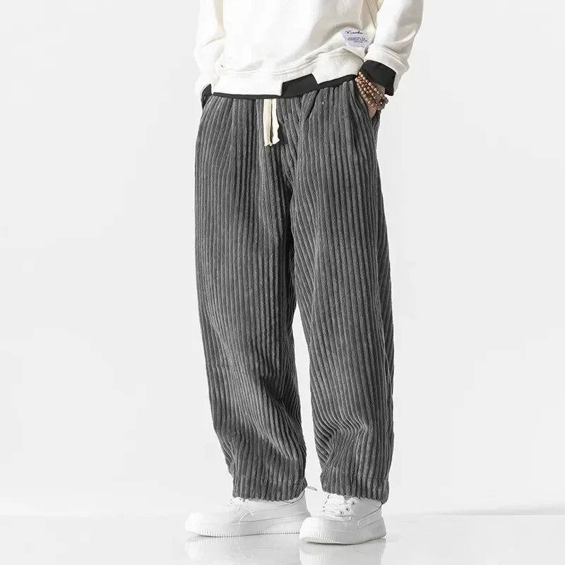 Arthur Wide-Leg Corduroy Pants