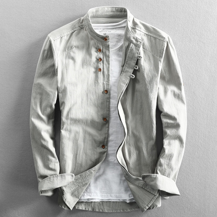 Aiden Japanese-Style Long Sleeve Shirt