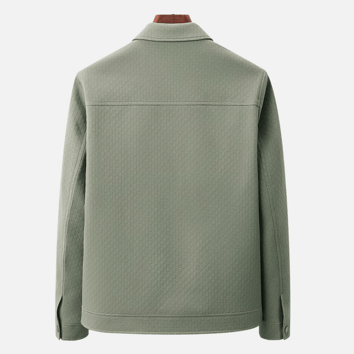 Elliot Vintage Textured Cotton Knit Jacket