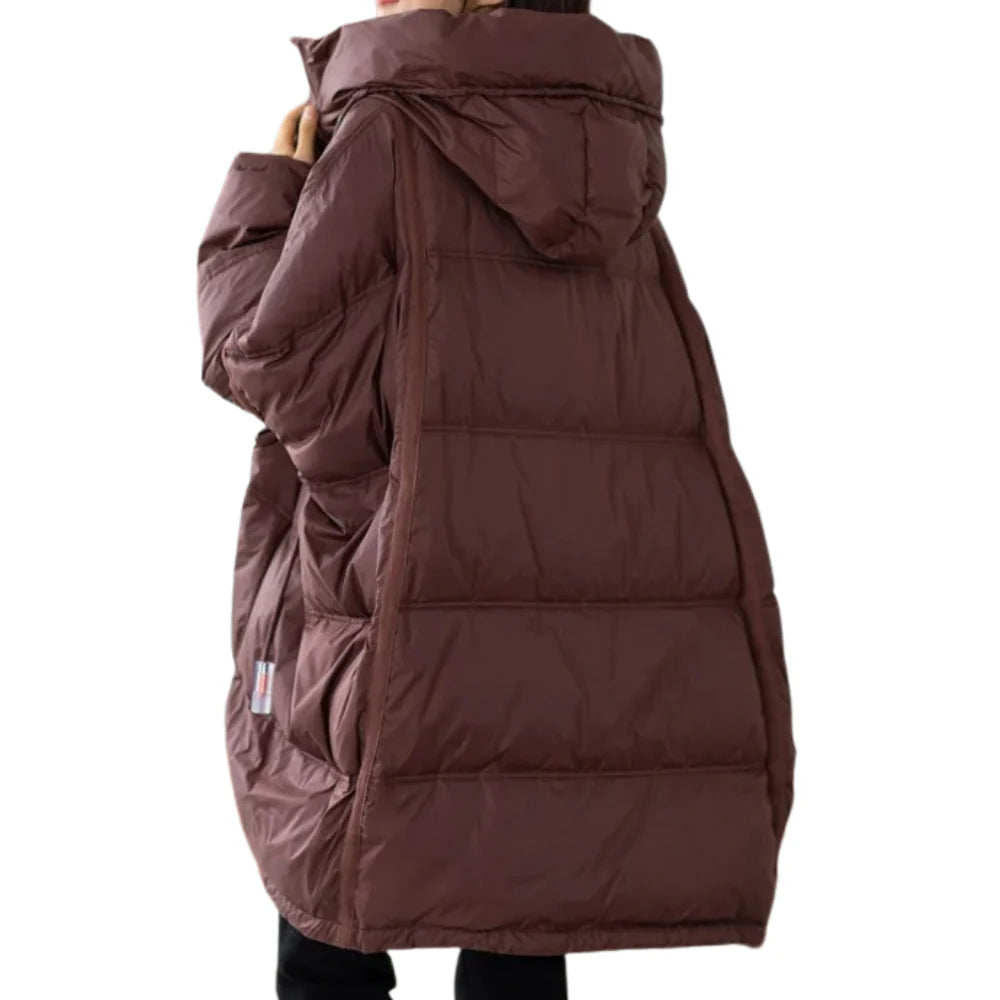 Aurora Oversized Hooded Coat