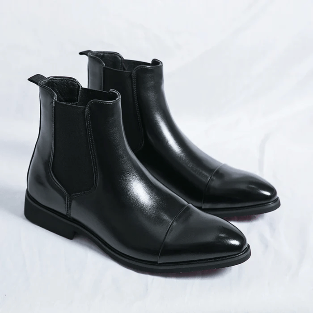 Ludovico Donato Genuine Leather Chelsea Boots