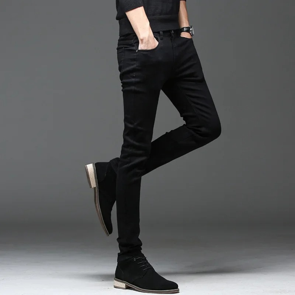 Hunter Black Straight Leg Jeans