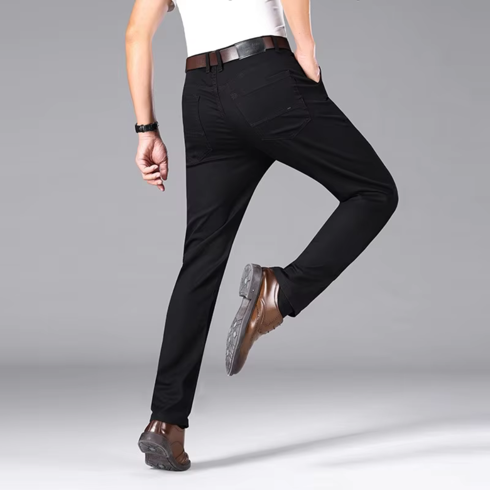 Logan Classic Black Jeans