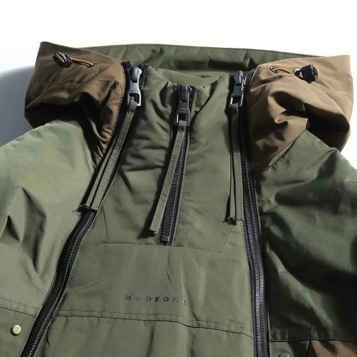 Zayden Zipper Down Hooded Jacket Artisio