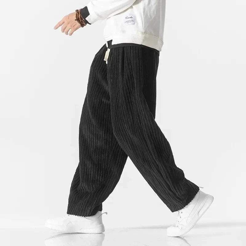 Arthur Wide-Leg Corduroy Pants