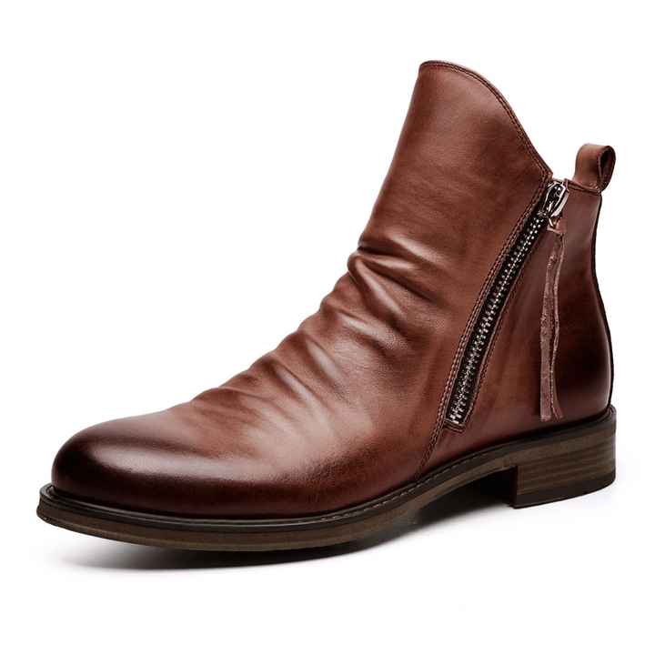 The Marshall Vintage Leather Boots