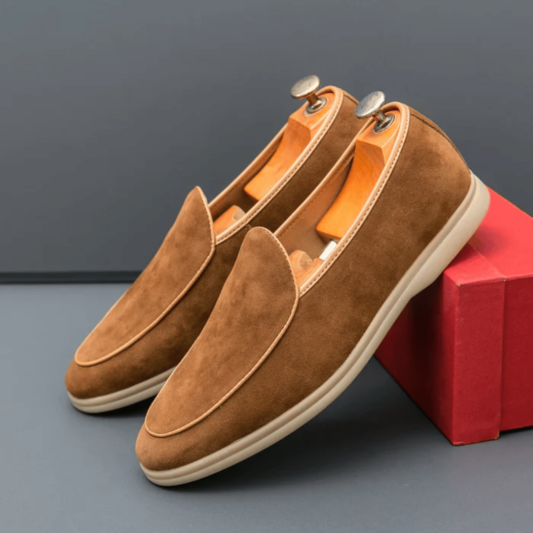 Lorenzo Giorgio Suede Loafers