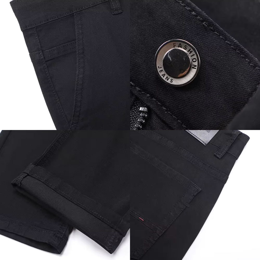 Logan Classic Black Jeans