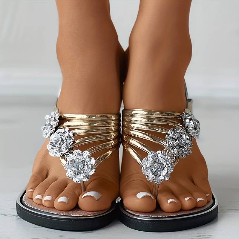 Ariana Crystal Embellished Sandals