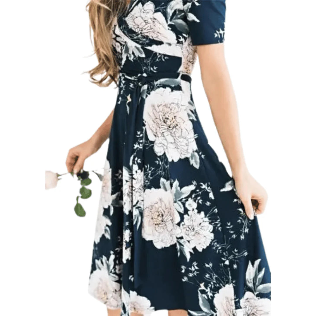 Adeline Floral Midi Dress