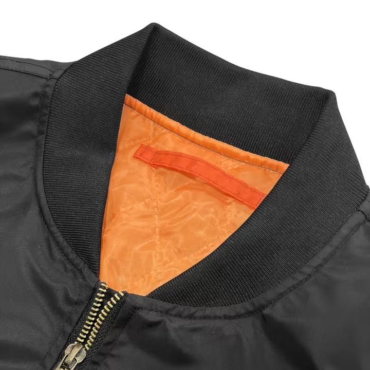 LS | Scott Aviator Bomber Jacket Lion Style