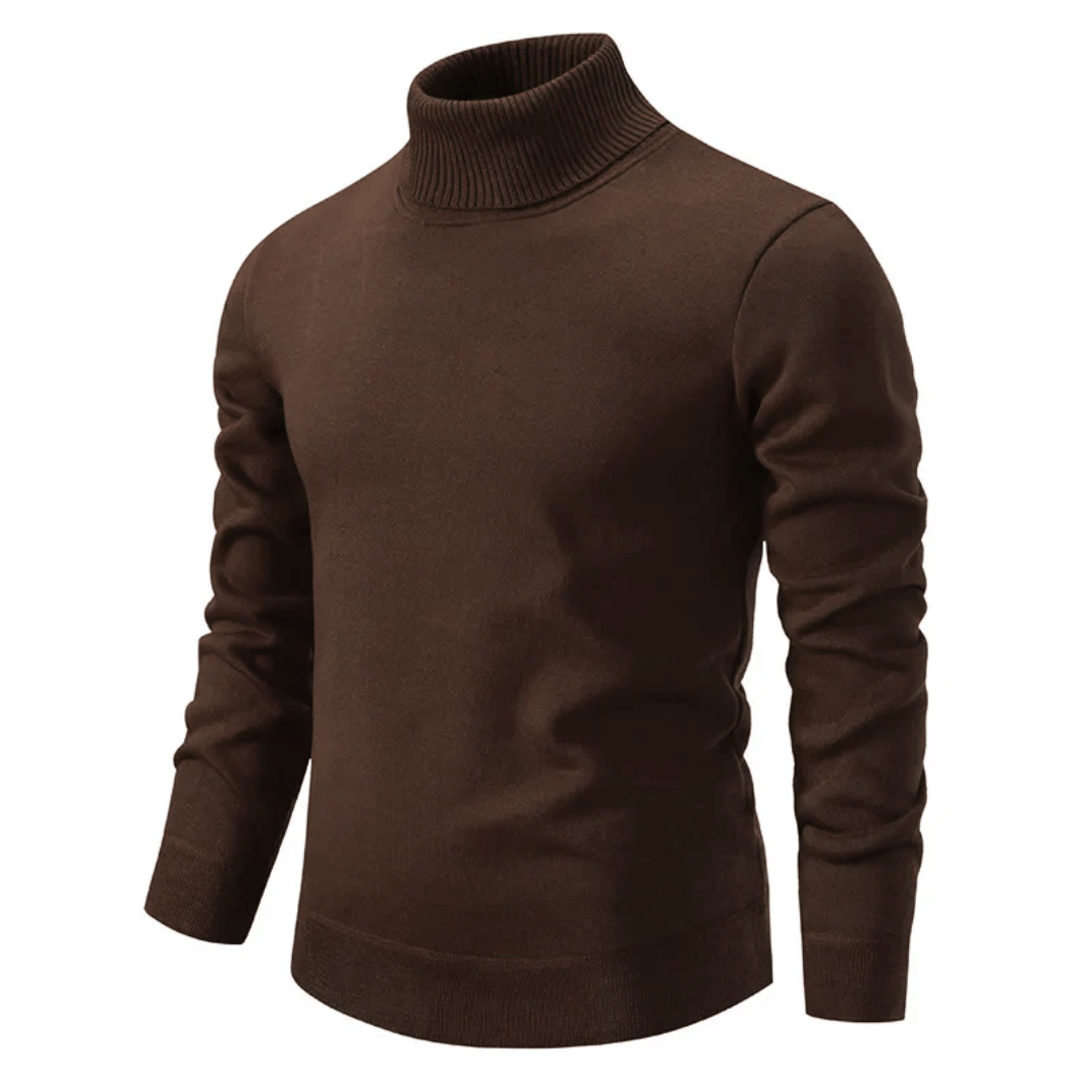 Richard Turtleneck Cotton Sweater