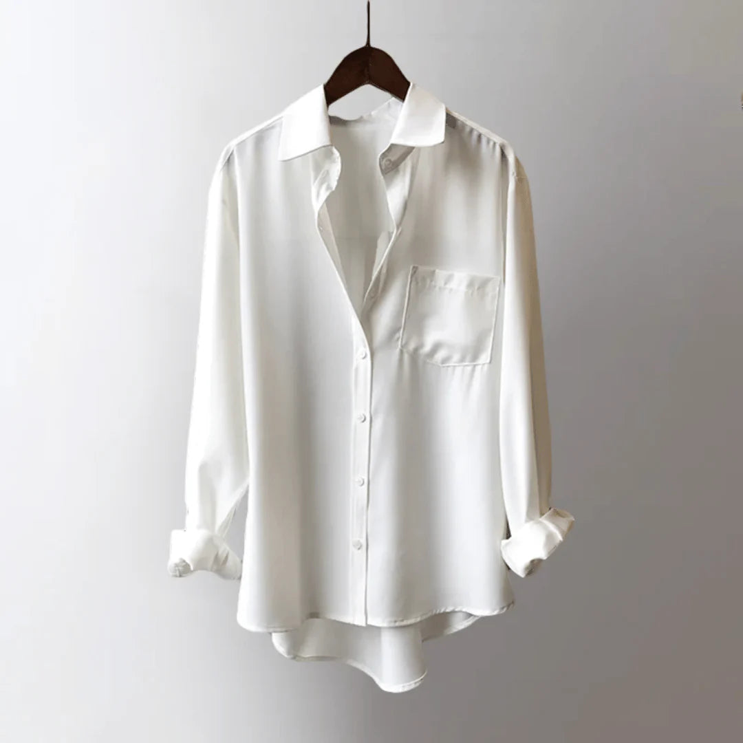 Olivia Classic Button-Up Blouse