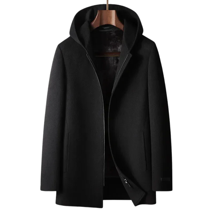 LS | Men Woolen Hoodie Coat
