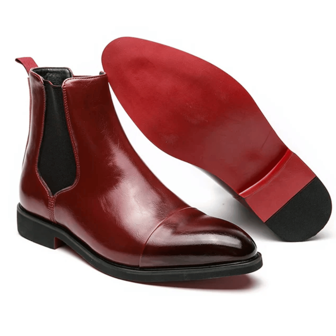 Ludovico Donato Genuine Leather Chelsea Boots