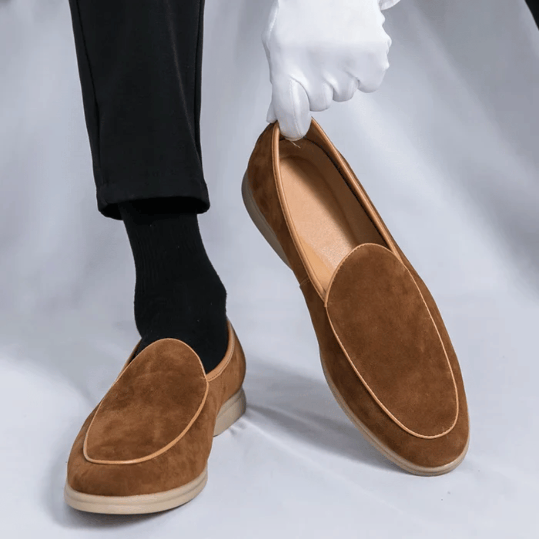 Lorenzo Giorgio Suede Loafers