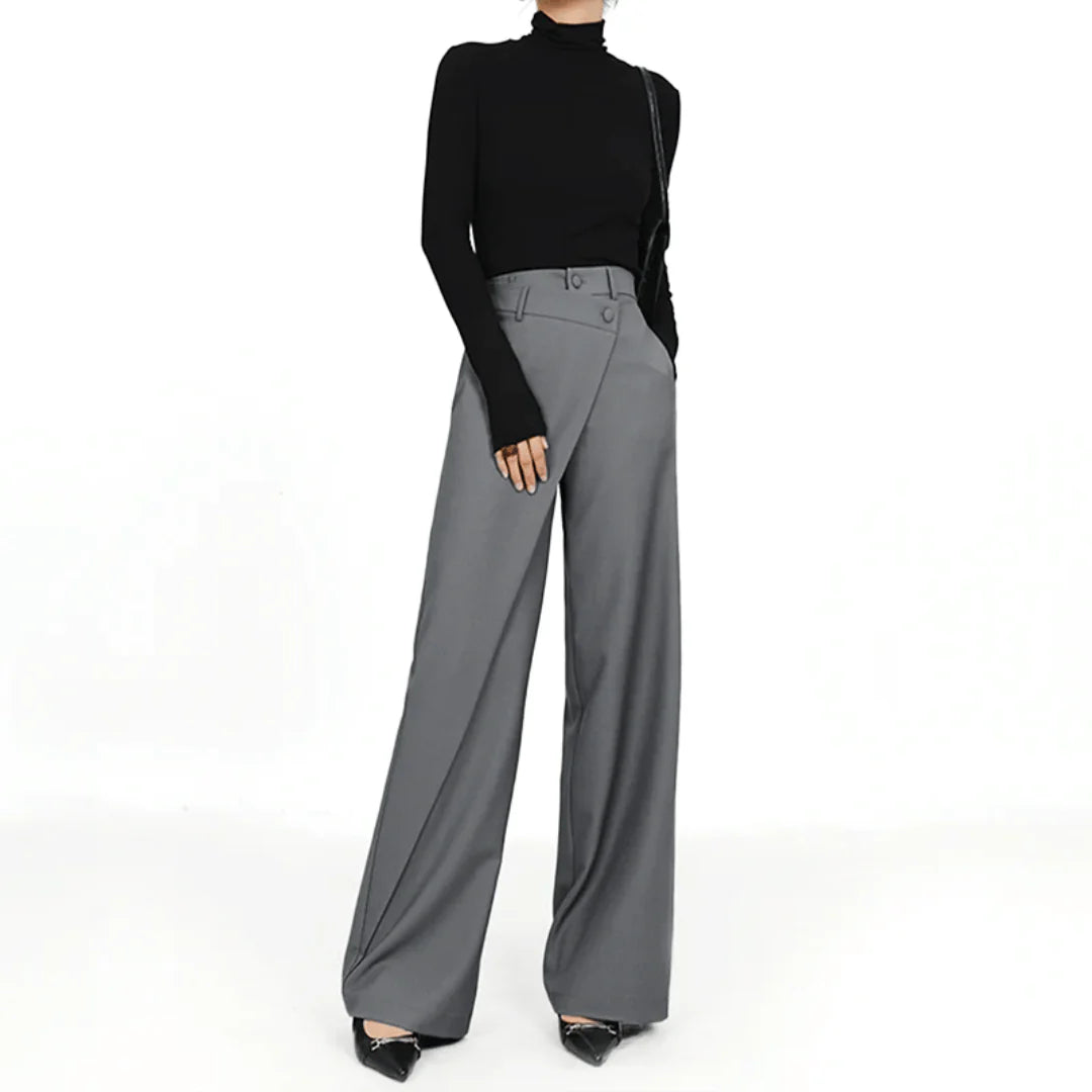 Sloane Sculpted Wide-Leg Pants