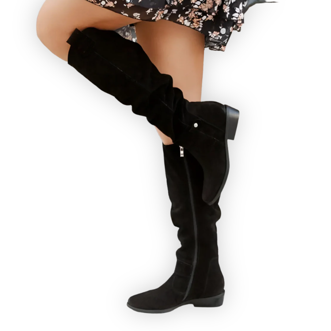 LS | Women Casual Leather Boots