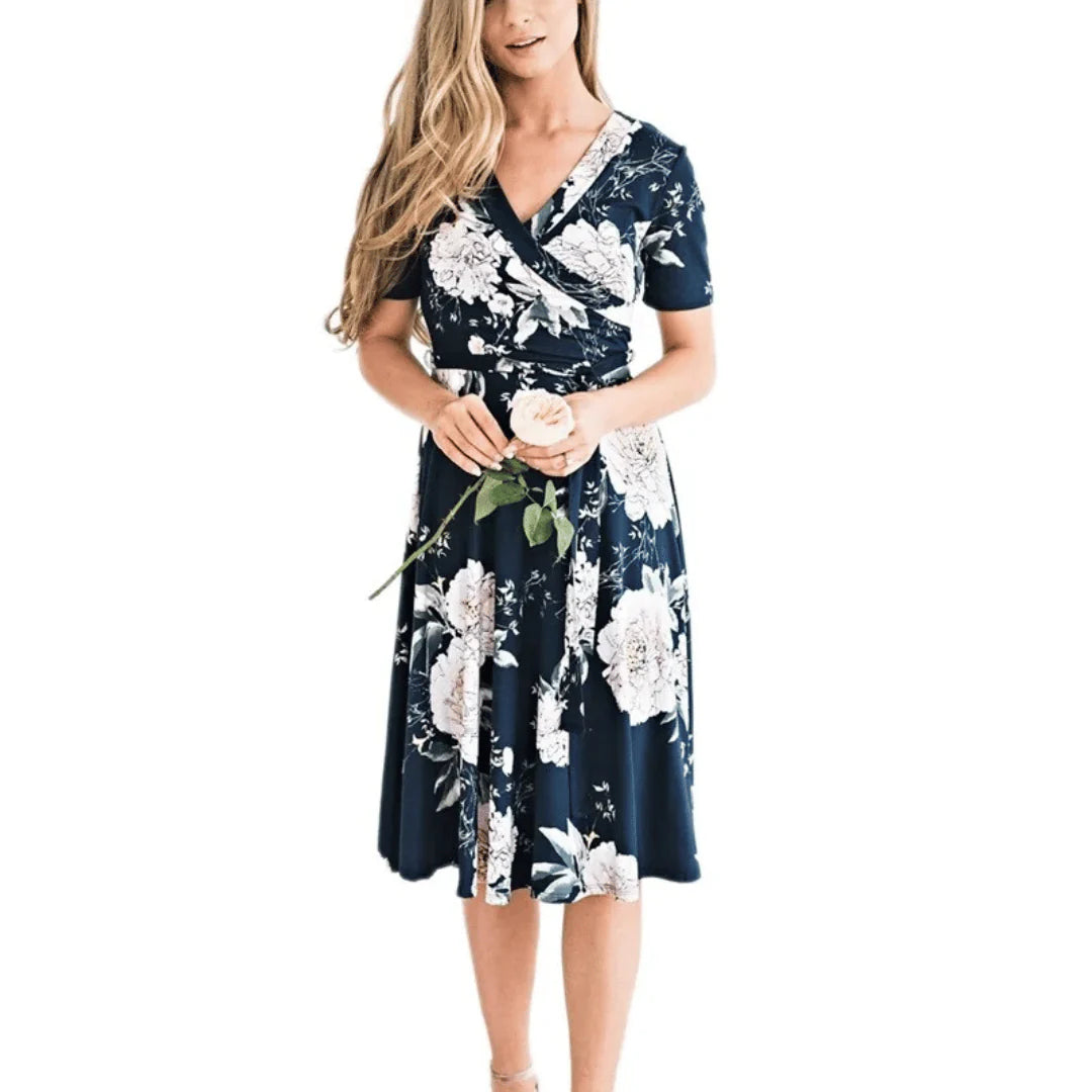 Adeline Floral Midi Dress